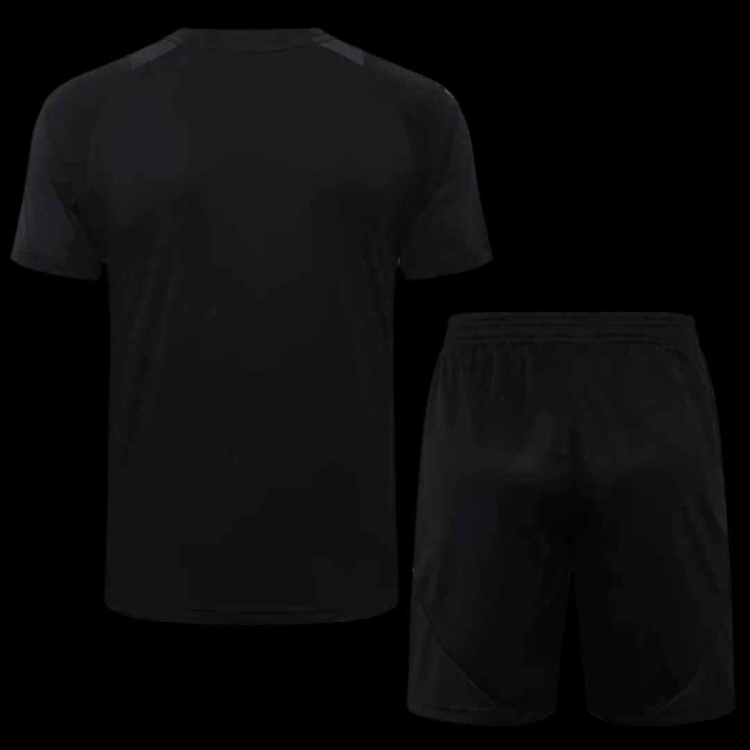 Real Madrid 24/25 Black and Gold Training Kit