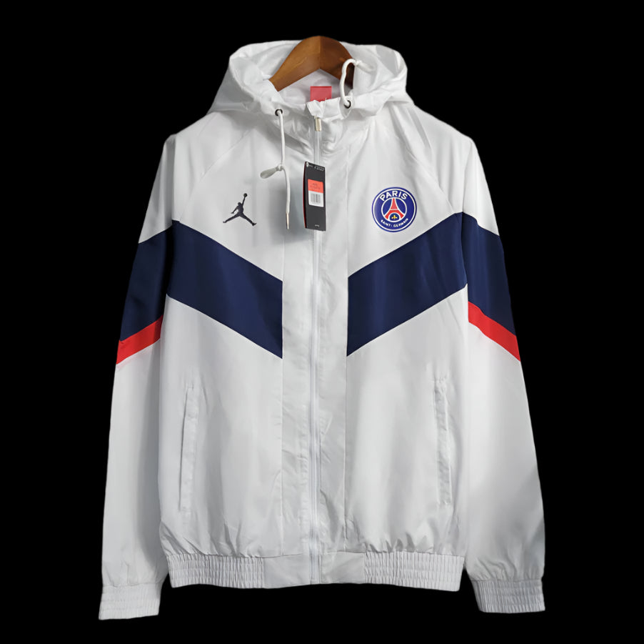 PSG 22/23 White Windbreaker