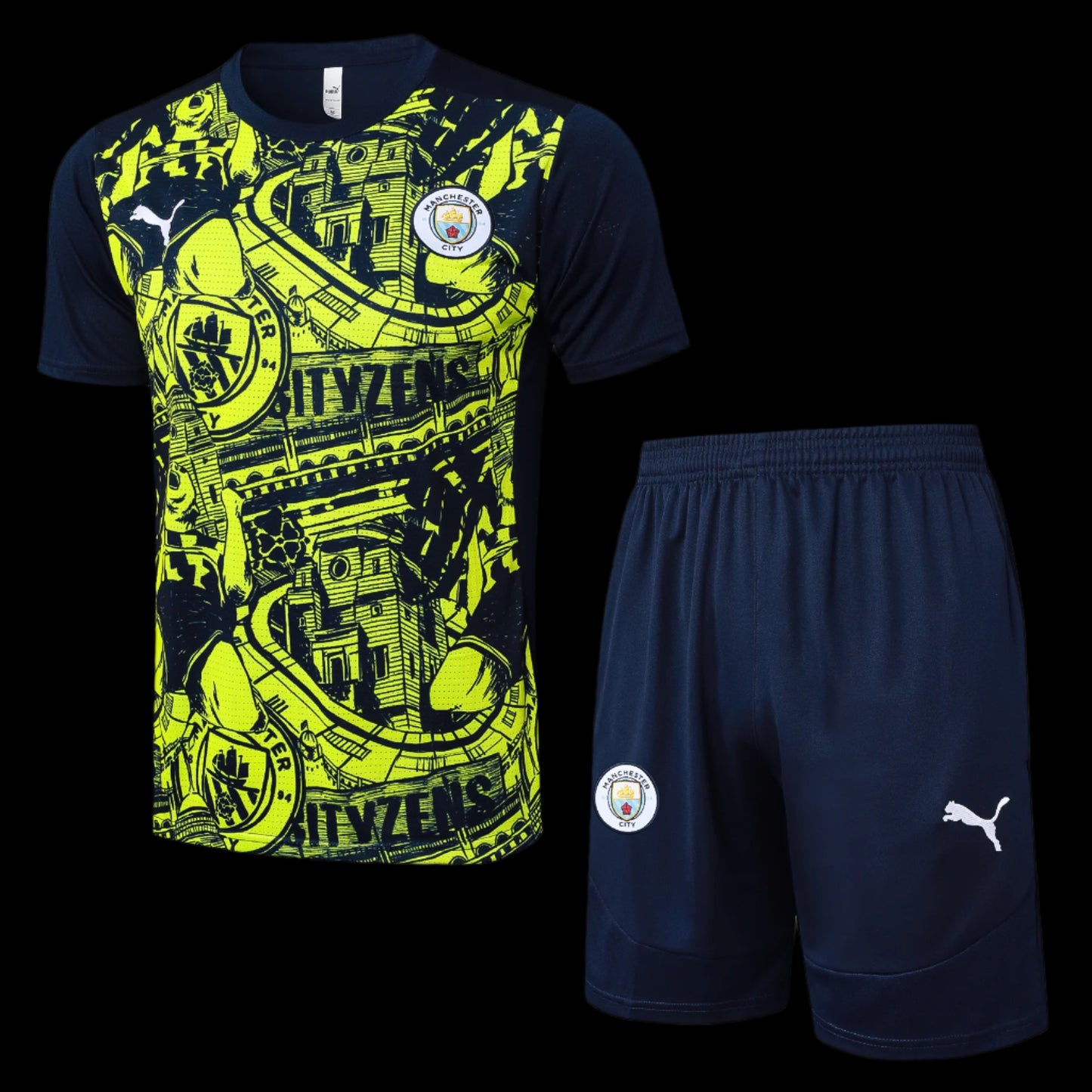 Manchester City 24/25 Yellow Training Kit