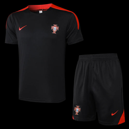 Portugal 2024 Black Training Kit