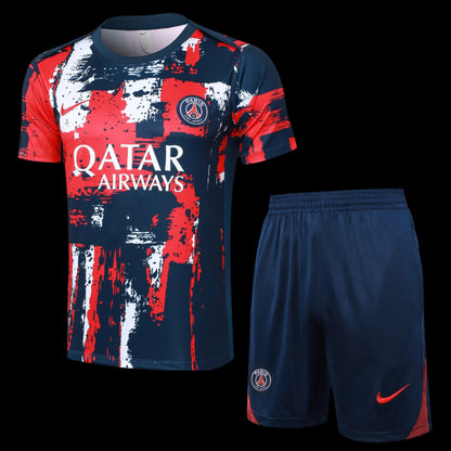 PSG 24/25 Navy/Red/White Training Kit
