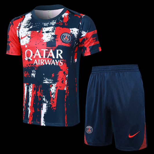 PSG 24/25 Navy/Red/White Training Kit