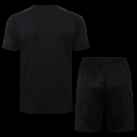 Real Madrid 24/25 Black and Gold Training Kit