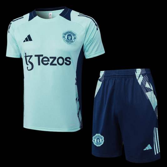 Manchester United 24/25 Light Blue Training Kit